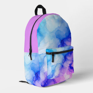 Gorgeous colorful backpack, one of a kind bedruckter rucksack