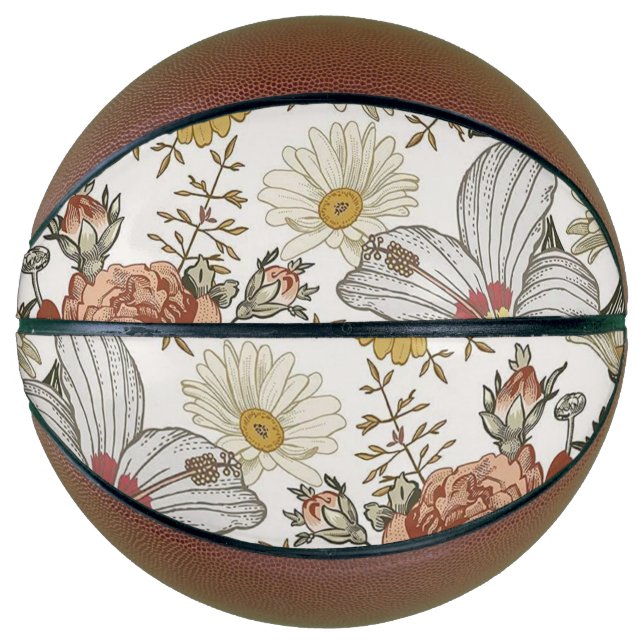 Gorgeous flowers basketball (Vorderseite)
