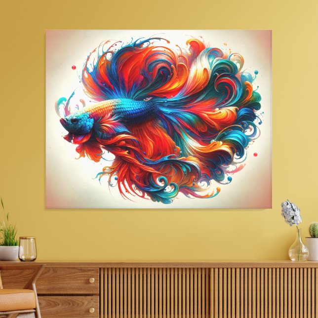 Gorgeous Flows Leinwanddruck (Insitu (Wohnzimmer))