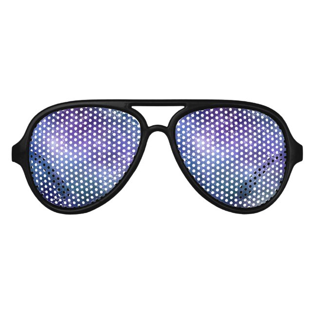 Gorgeous Galaxy Partybrille (Vorderseite)