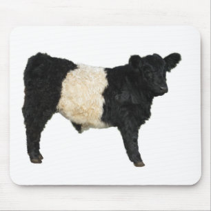 Gorgeous Galloway Steer Cutout Mousepad