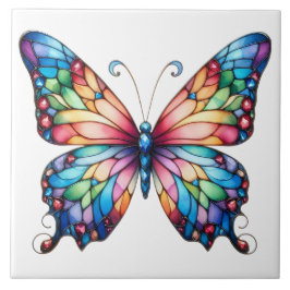 Gorgeous gesteinigtes Glass Butterfly Glow Fliese