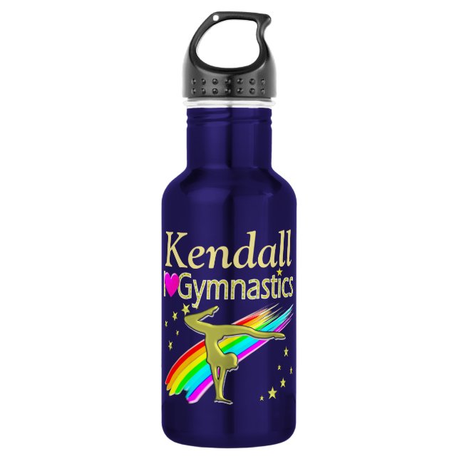 GORGEOUS GOLD CUSTOM GYMNAST WASSERFLASCHE (Vorderseite)