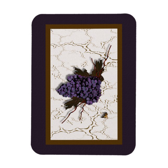 Gorgeous Grapes Magnet (Vertikal)