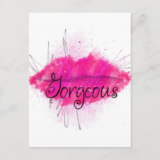 Gorgeous Kiss Postkarte