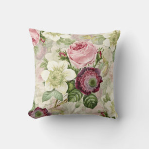 Gorgeous Larges Rose Bloral Kissen