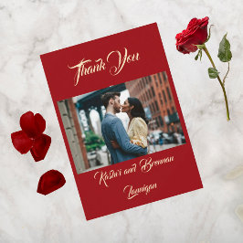 Gorgeous Mehndi Wedding Vielen Dank Karten