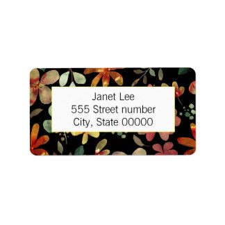 Gorgeous one of a-kind address labels adressaufkleber