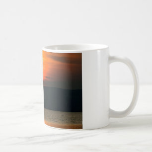 Gorgeous Orange Sunset at Neusiedlersee Kaffeetasse