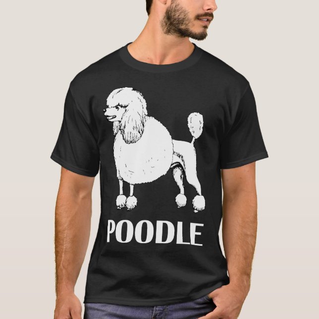 Gorgeous Poodle T-Shirt (Vorderseite)