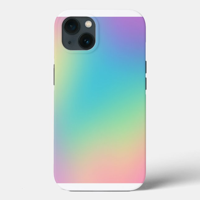 Gorgeous Rainbow Gradient Case-Mate iPhone Hülle (Rückseite)