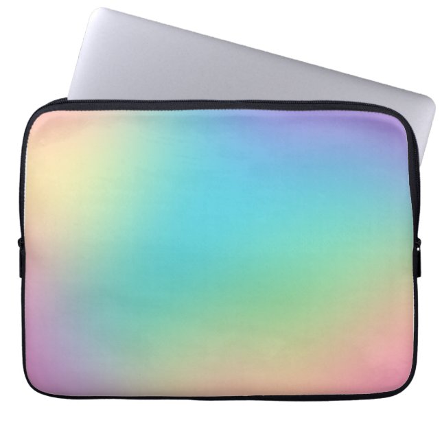 Gorgeous Rainbow Gradient Laptopschutzhülle (Vorderseite)