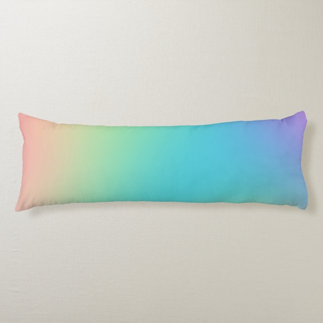 Gorgeous Rainbow Gradient Seitenschläferkissen (Vorderseite)