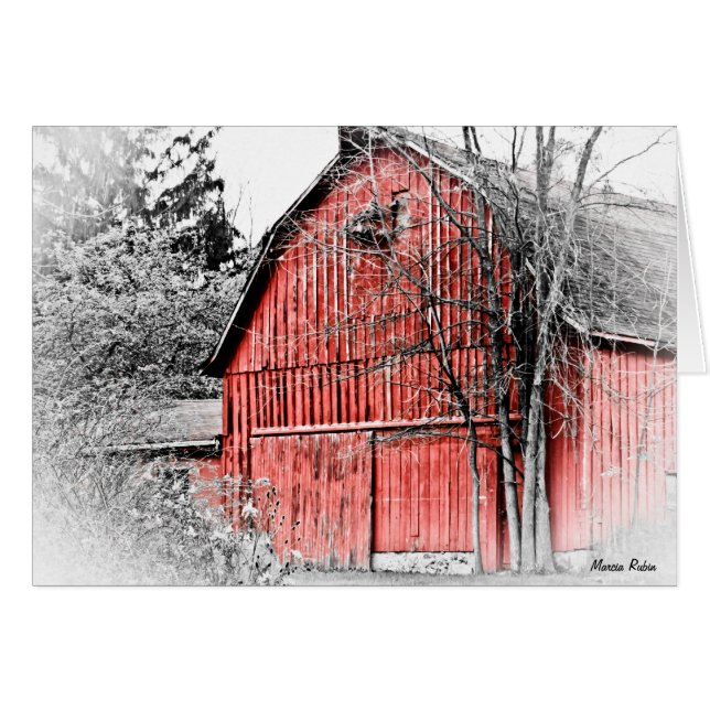 Gorgeous Red Barn (Vorderseite (Horizontal))