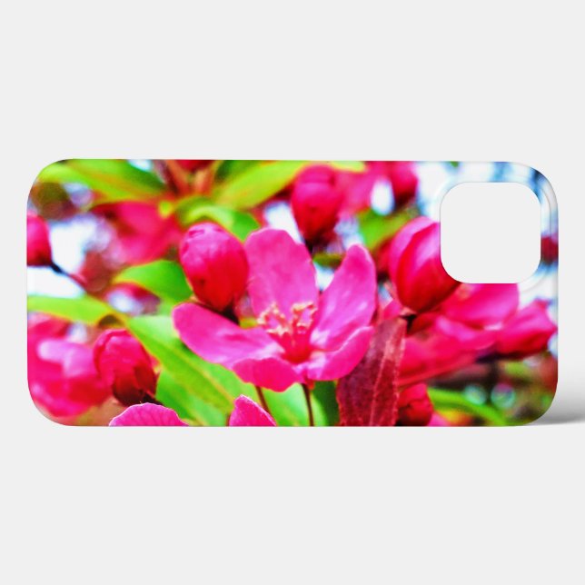 Gorgeous Red Barron Crabapple Foto Case-Mate iPhone Hülle (Rückseite (Horizontal))