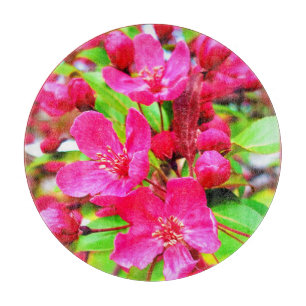Gorgeous Red Barron Crabapple Foto Schneidebrett
