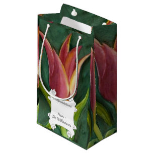Gorgeous Red Tulip Kleine Geschenktüte