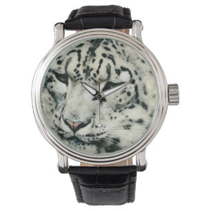 Gorgeous Snow Leopard Armbanduhr