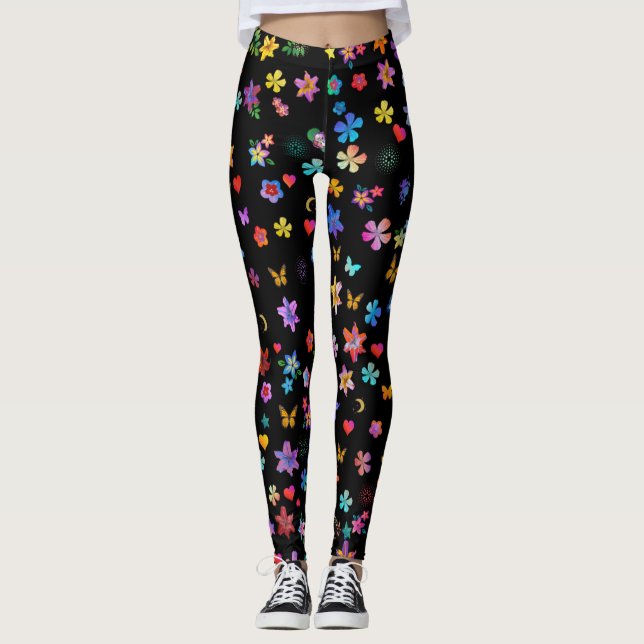 Gorgeous Spring Yoga Leggings (Vorderseite)