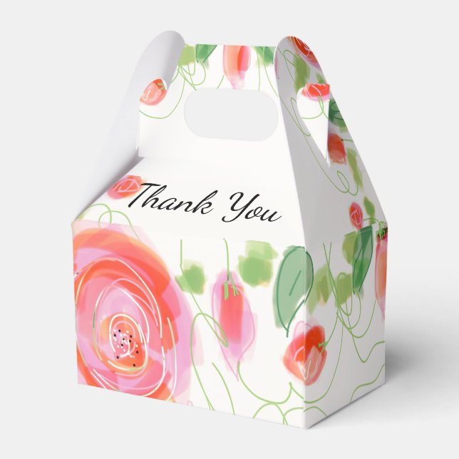 Gorgeous Wedding Guest Fevor Box Geschenkschachtel (Rückseite)