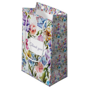 Gorgeous Whimsical Floral Kleine Geschenktüte