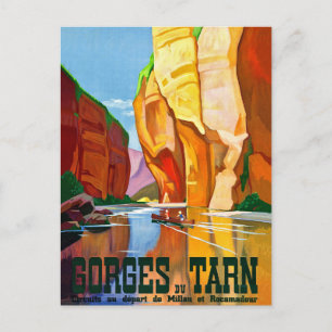 Gorges du Tarn Canyon, Frankreich Postkarte