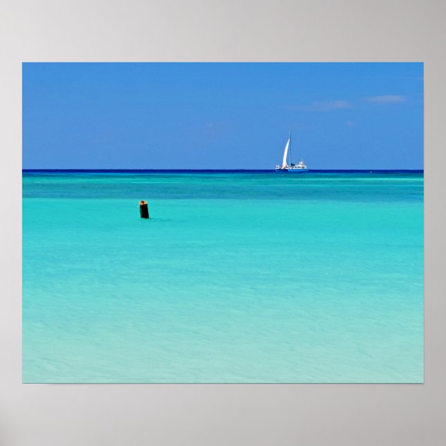 Gorgeus Beach Poster (Vorne)