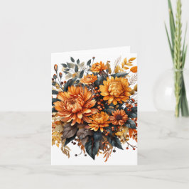 Gorgeus Fall Floral Einladung