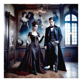 Gorgeus Victorian Vampires Fotodruck