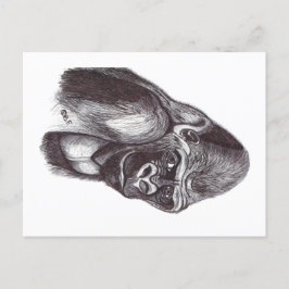 GORILA FEIERTAGSPOSTKARTE