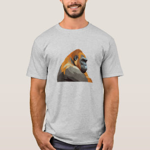 Gorilla Adorable Süße Tier Schlafen Entspannen Spa T-Shirt