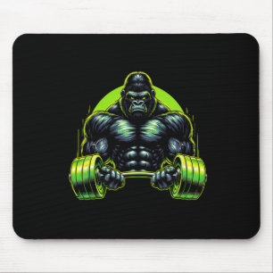 Gorilla-Affe-Gym-Outwear-Bodybuilding-Workout-Moti Mousepad