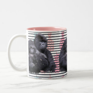 Gorilla ananas Mug rose