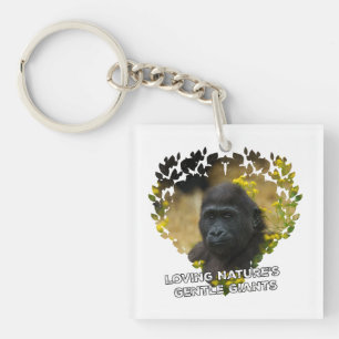 Gorilla Baby - Die sanften Giganten der Natur lieb Schlüsselanhänger