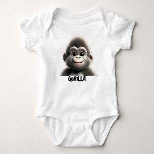 Gorilla Baby Strampler