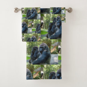 Gorilla Badtuch Set