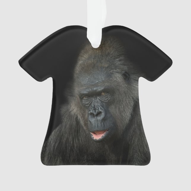 Gorilla Biddy Ornament (Vorderseite)