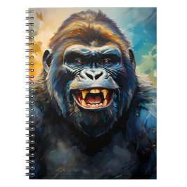 Gorilla Big Smile Notizblock