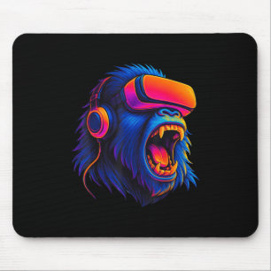 Gorilla Birthday Boys Adultes Men Funny Gorill Mousepad