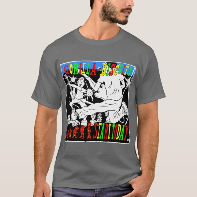 Gorilla Biscuits Mädchen T-Shirt (Vorderseite)