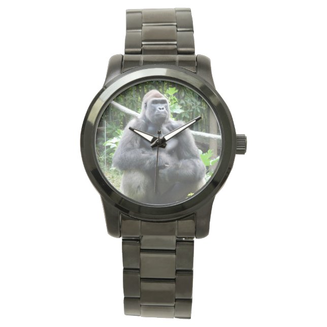 Gorilla Black Watch Armbanduhr (Vorderseite)