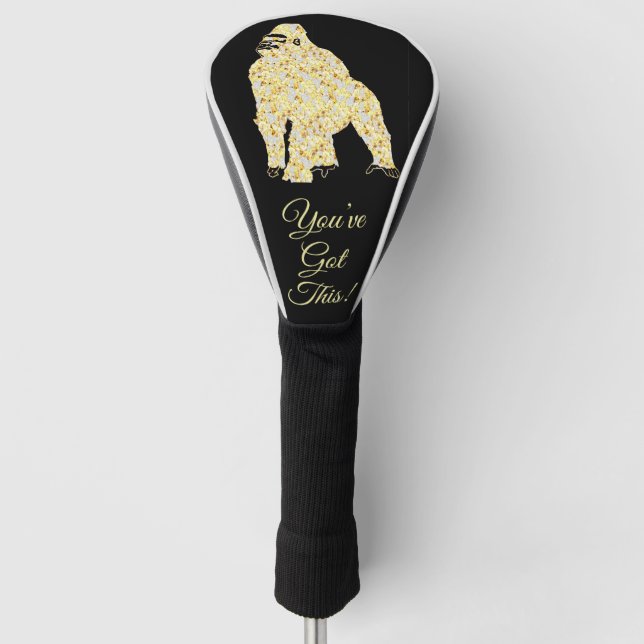 GORILLA BLING GOLF HEADCOVER (Vorderseite)
