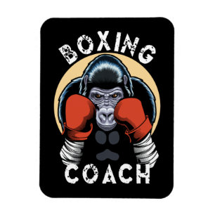 Gorilla Boxing Coach - Sporttrainer Magnet
