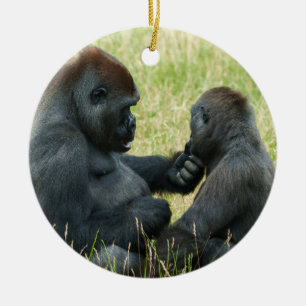 Gorilla Brothers Forever Keramik Ornament