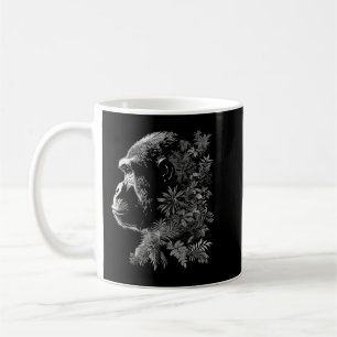 Gorilla Chimpanzee Chimp Jungle Monkey Ape Preserv Kaffeetasse
