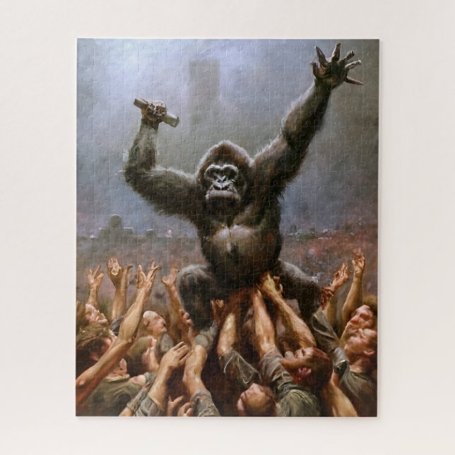 Gorilla Crowsurfing (Vertikal)