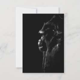 Gorilla Dankeskarte