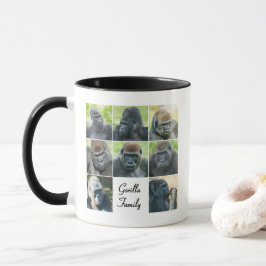 Gorilla-Familie Tasse
