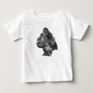 Gorilla Family T-shirt (ゴリラ家族のT-シャツ)Gorilla Life