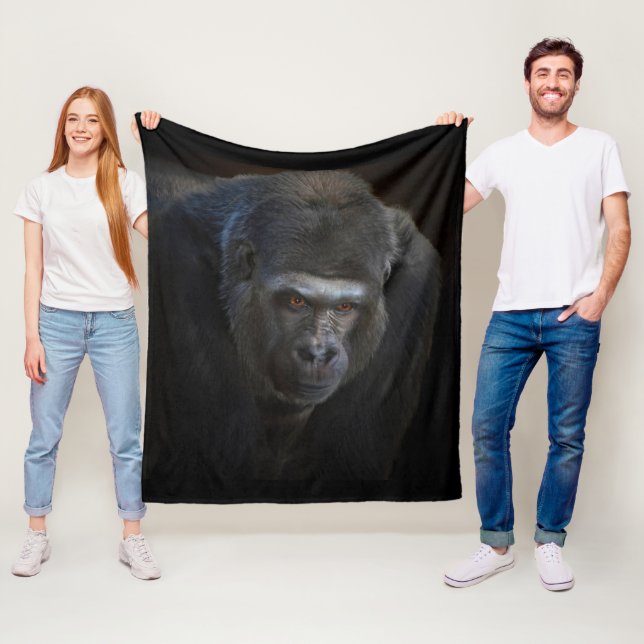 Gorilla Fleecedecke (Beispiel)